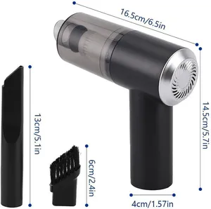 مكنسة شفط ونفخ بقوة شفط ودفع عاليتين (للمنزل والسيارة) Portable Mini Home &Car Cleaner
