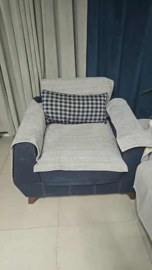 طقم كنب كامل 4 قطع (تحول لأسرّة + مساحات تخزين)  Full 4-Piece Sofa Set (Converts into Beds Under-S