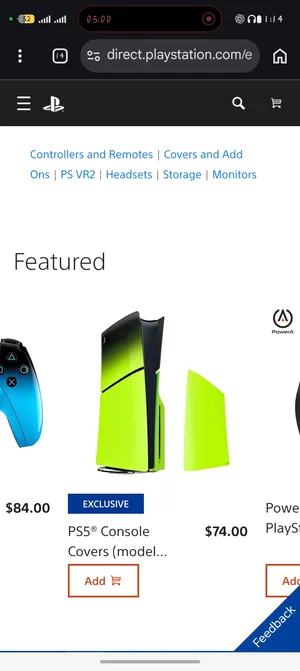 ابحث عن جهاز ps5 جميع النسخ