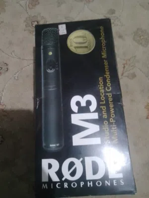 هذا ميكروفون رود M3 (Rode M3) وهو ميكروفون مكثف متعدد الاستخدامات. Trew Audio الاستخدام: مصمم لل