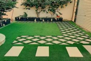 عمل المناظر الطبيعية( اللاند سكيب ) هو فن ترتبب وتنظيم وتنسيق الحدائق بطريقة تجمع الجمال والراحة