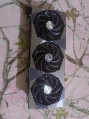 للبيع تبريد كارت شاشة MSI RTX 5090 (هيتسنك + مراوح فقط) - بسعر 120 ألف