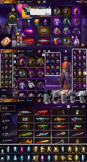 Free Fire Accounts and Characters for Sale in Tarhuna