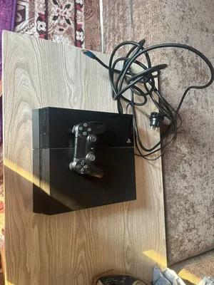 بلاي ستيشن 4 فات PS4 Fat بدراع أصلي وكابلات