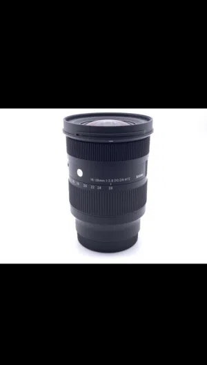 Sigma lens 16-28 f2.8 sony E