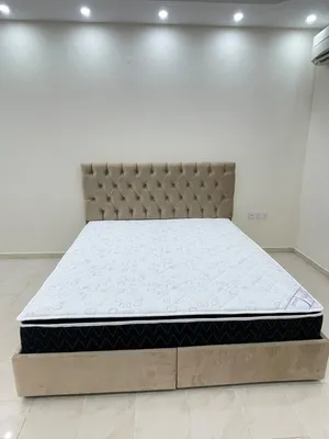 couple bed size 180×200 with spring mattress
