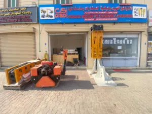 New hydraulic breaker with 1 year warranty.