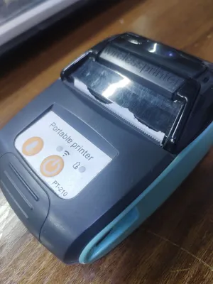 طابعة محمولة حرارية وايرلس  طابعة لطباعة بطاقات الخلوي