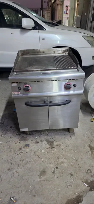 Commercial Stainless Steel Flat & Grooved Griddle / Grill for Sale
