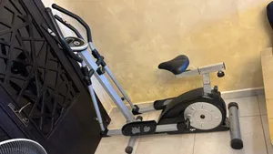 جهاز كروس مع بسكليت 2in1 ماركة sportcomputer للبيع 2-in-1 cross stride: elliptical trainer and bike