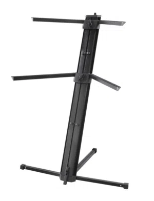 ستاند بيانو / اورج  ثنائي / دبل  Double Adjustable Metal Piano Stand  Keyboard Stand