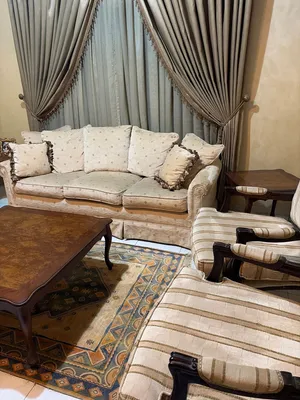 طقم كنب ضيوف مستعمل للبيع Used guest living room sofa set for sale
