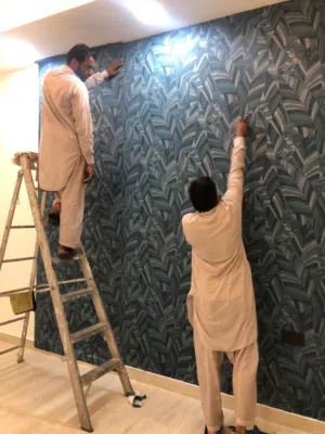 Professional Wallpaper Installation & Wall Fixing Services