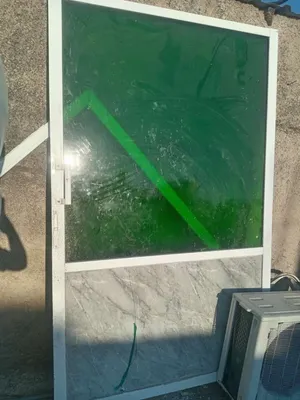 باب المنيوم سحب