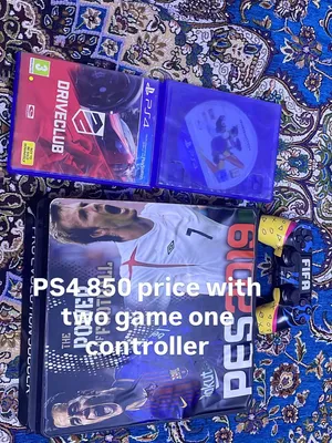 PS4 2 games one controller