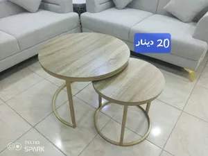 طاولات وسط متداخلة بسعر 20 دينار