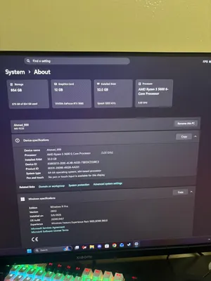 pc 3060ti 12gb / ddr4 32ram /