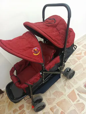 عرباية اطفال تؤام ماركة children dreams شبه جديد