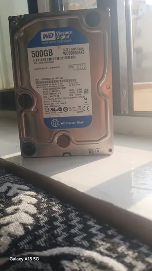 هارد WD blue 500 Gb مكتبي ب14000 ري