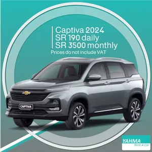 Chevrolet Captiva 2024 (7-seater SUV) for rent in Dammam - Free delivery for monthly rental