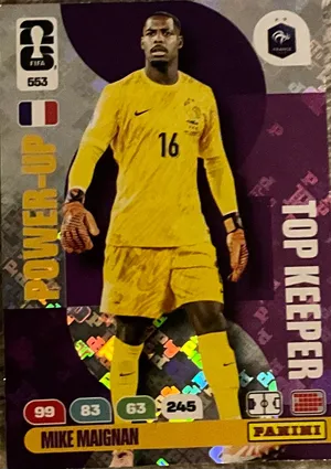 Mike Maignan #553 Top Keeper – كارت Panini