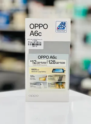 Brand New Oppo A6c Mobile in Oman  4GB/128GB