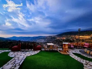 شقة مفروشه للايجار اليومي ومزارع واكواخ  ومسابح مع اجمل الاطلالات خصوصيه كامله