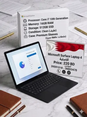 Microsoft Surface Laptop 4 مايكروسوفت سيرفس لابتوب 4 16GB / 512GB