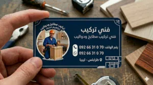 فني تركيب مطابخ وديار نوم واثاث