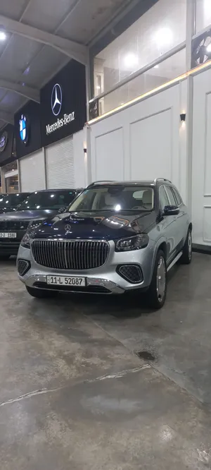 شركة سما القزاز تقدم مرسيدس مايباخ GLS 600 السيارة وارد خليجي وكالة BCM كفالة عامة عداد المسافة