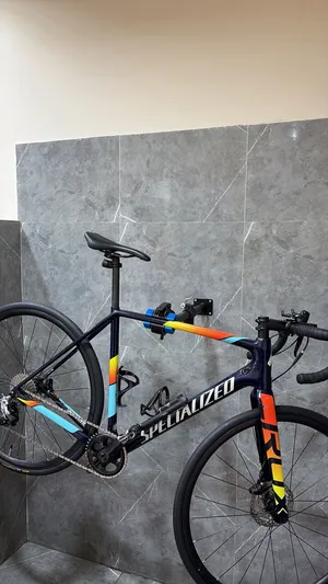Navy blue sunset specialised Full carbon  bike spez full serviced new everything