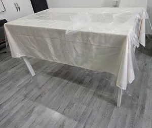 طاولة طعام خشب لون ابيض مستعمل