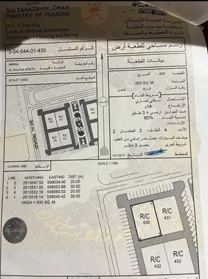 ارض تجارية بركاء السلاحه