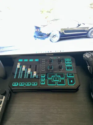 مكسر goxlr مع مايك رود وستاند رود