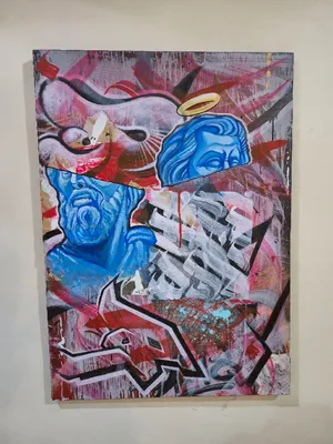 painting Graffiti Calligraphy , Decorative painting