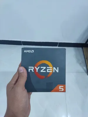 العنوان: قطع كمبيوتر مستعملة للتصليح أو التجميع (معالج Ryzen 5 + هارد