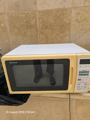 ميكرويف بحاله ممتازه، نوع ناشونال الياباني الاصلي، صنع في اليابان، اكبر سعه، فيه الكثير من البرامج،