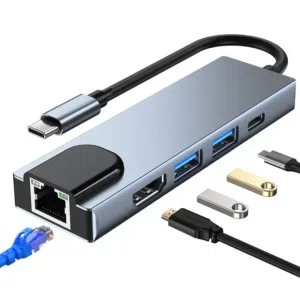 هب موزع محول 4K hdmiايثرنت usbc