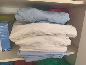 Set of 7 Single / Twin Size Cotton Bed Sheets