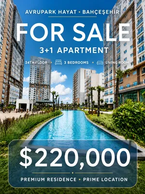 175 m2 3 Bedrooms Apartments for Sale in Istanbul Esenyurt