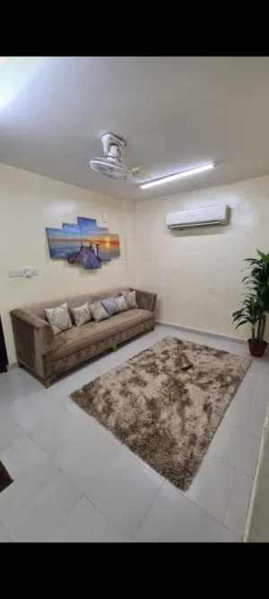 50 m2 1 Bedroom Apartments for Rent in Muscat Al Maabilah