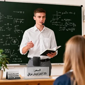 سبيكر معلمين إذا كنت مدرس وتريد صوتك يوصل لكل الطلاب  .السعر: 25 ألف دينار عراقي ويوجد توصيل مفيد جد