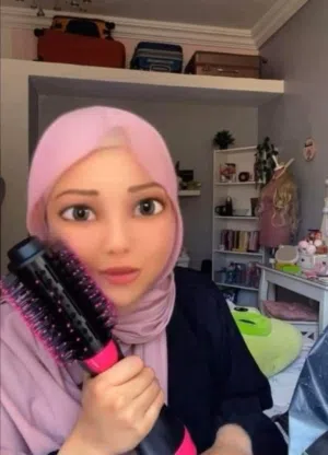 مشط الشعر والمجفف الحراري