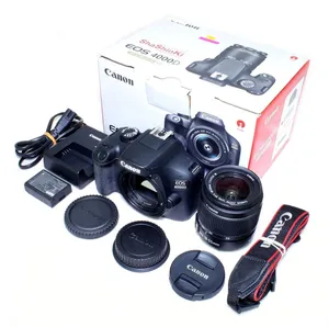 Canon EOS 4000D DSLR Camera – Full Kit — In perfect Condition