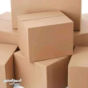 كراتين فاضيه لضب الملابس والزجاج والكريستال وتغليف العفش والملابس وغيرها