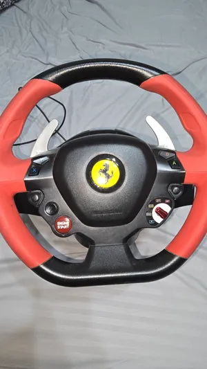 Thrommaster steering wheel for sale, clean, used for only one month    دركسون ثروماستر للبيع نظيف