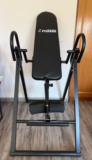 Inversion table for back stretching