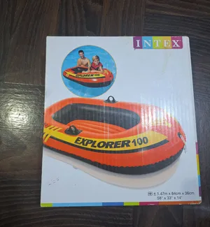 Intex Explorer 100 Inflatable Boat - Brand New / Sealed Box