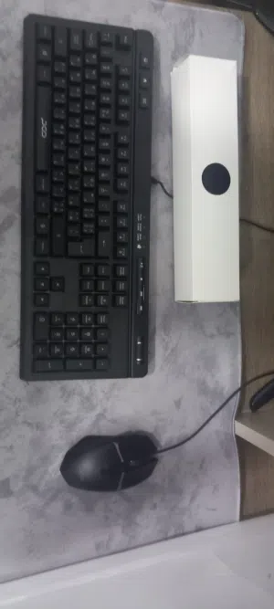 كيبورد ماوس وماوس باد