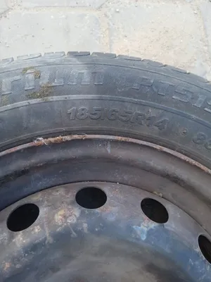 إطار سبير لستروين C3 موديل 2007 بحالة ممتازة 185/65R14